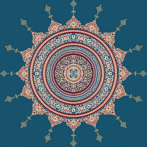 Akrilik Cami Halısı Desenleri Üretim Montaj