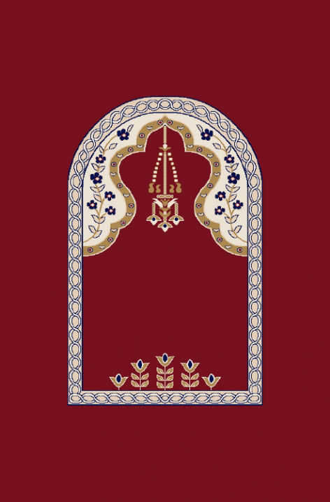 Akrilik Cami Halısı Desenleri Üretim Montaj