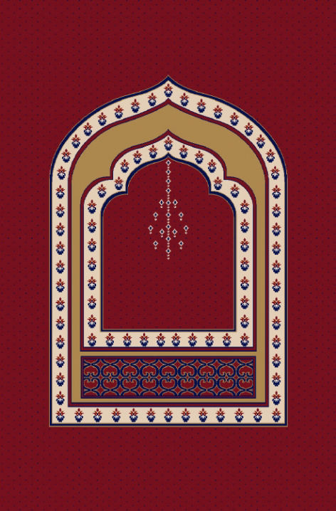 Akrilik Cami Halısı Desenleri Üretim Montaj