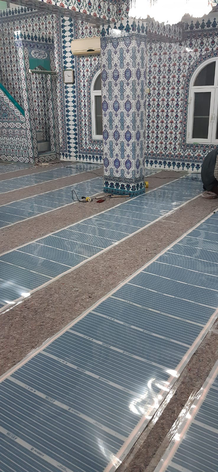 Cami Halı Altı Isıtma Sistemleri