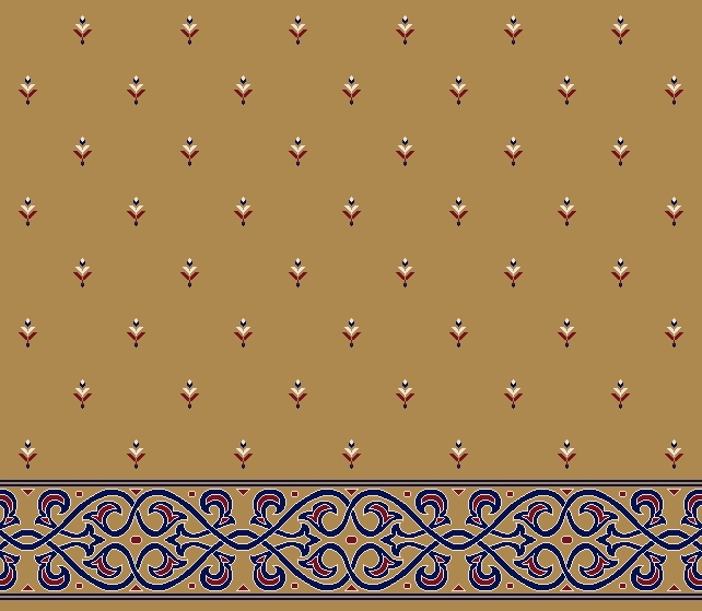 Akrilik Cami Halısı Desenleri Üretim Montaj