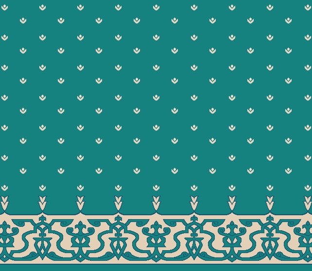 Akrilik Cami Halısı Desenleri Üretim Montaj