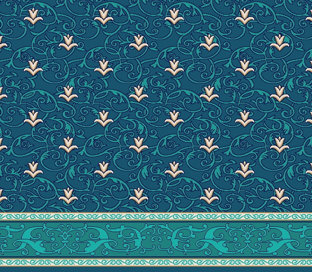 Akrilik Cami Halısı Desenleri Üretim Montaj